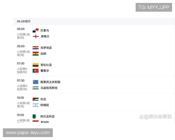 世界杯32强首轮赛程表：比赛时间、球队与场馆信息